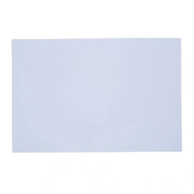 Abbildung von Musiclily 435x290mm Pickguard Blank Schlagbrett Rohling Material für Fender Strat Tele E Gitarre und Bass, 1 lagig Weiß