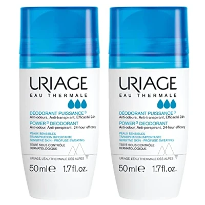 Abbildung von Uriage déodorant puissance roll on 2x50ml