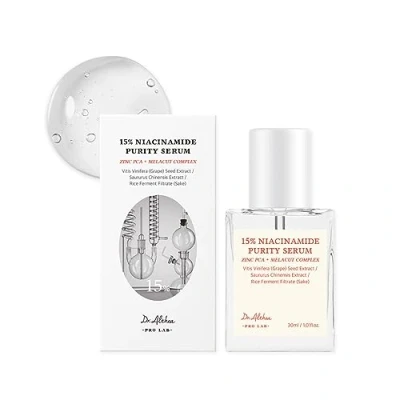 Abbildung von Dr.Althea 15% Niacinamide Reinheitsserum Niacinamid enthalten, Gesamtverbesserung der Haut und Textur, Porenpflege, Serumkontrolle mit Zink Vegane Formel, koreanische Hautpflege