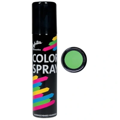 Abbildung von jofrika Theaterschminke Color Haarspray Farbspray 100 ml, Grün