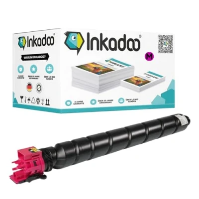 Abbildung von Inkadoo Kompatibel Toner für Kyocera 1T02RLBNL0 / TK 8335M Magenta CS 3252 ci TASKalfa 3253 ca. 15.000 Seiten Tonerkartusche, Tonerpatronen, Drucker