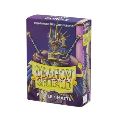 Abbildung von Dragon Shield Sammelkarte Japanese Size Matte Sleeves (60), Purple