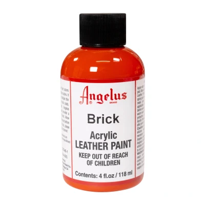 Abbildung von Angelus Lederfarbe Ziegelrot 118ml