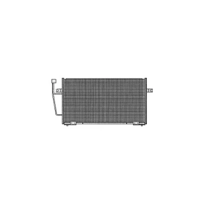 Abbildung von DELPHI TSP0225204 Klimakondensator ohne Trockner 13 8 VOLVO: S40 II, V40 Kombi, I