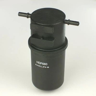 Abbildung von DELPHI HDF680 Kraftstofffilter mit Schnellkupplung VOLKSWAGEN: Crafter 30 50 Kastenwagen, 35 Bus, Pritsche/Fahrgestell