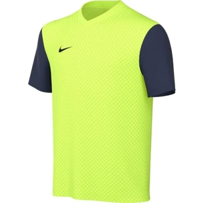 Abbildung von Nike Performance Fussball Teamsport Tiempo PRE FußballTrikot für Kinder, Größe: 158 170, Gelbblauschwarz