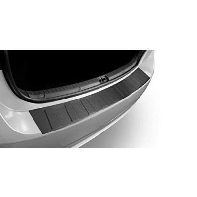 Abbildung von Edelstahl Ladekantenschutz Heckleiste maßgefertigt, kompatibel mit Citroen C3 Aircross (2017 ) SUV 5