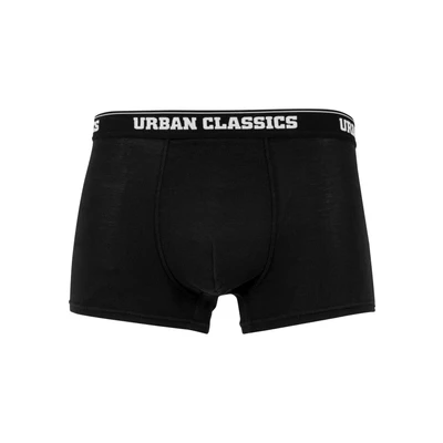 Abbildung von Urban Classics Organic Boxer Shorts 3PACK Panties, Herren, Größe: Small, White/navy/black