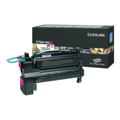 Abbildung von Lexmark Original Toner magenta 6.000 Seiten (C792A1MG) für C792de/dte/dhe/e, X792de/dte/dtfe/dtme/dtpe/dtse