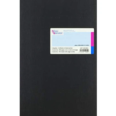 Abbildung von König &amp; Ebhardt und 8614523 Geschäftsbuch / Spaltenbuch (A4 mit festem Kopf, 2 Spalten, 32 Zeilen 80g/m², 144 Blatt Fadenheftung Seitenzahl)