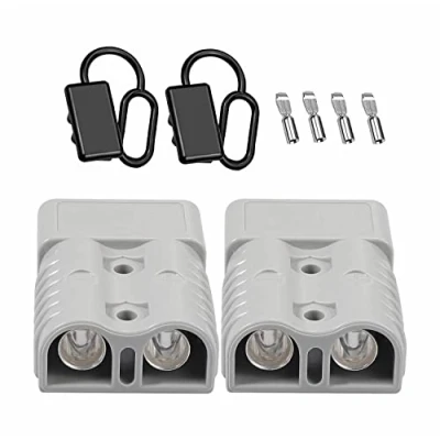 Abbildung von Bohaner Stecker Anderson 175A 600V Connecteur de batterie à déconnexion rapide avec capuchons manchette en caoutchouc dur Connecteurs puissance modulaires Plug Kit