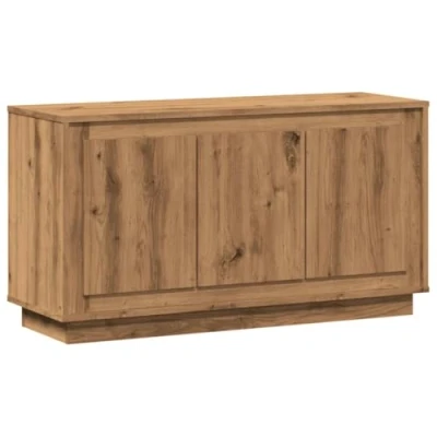 Abbildung von vidaXL Sideboard, Kommode mit Stauraum, Anrichte Schrank für Wohnzimmer, Beistellschrank Mehrzweckschrank, Artisan Eiche Holzwerkstoff