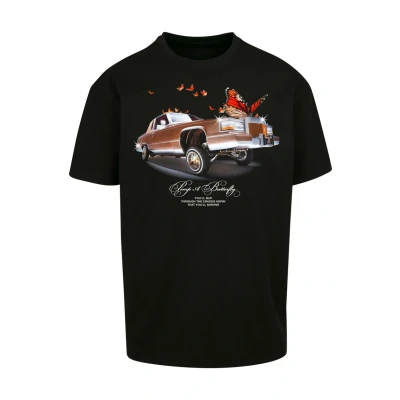 Abbildung von Upscale by Mister Tee PIMP A Tshirt print, Herren, Größe: Medium, Black