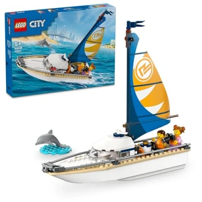 Abbildung von LEGO® City 60438 Segelboot Konstruktionsspielsteine