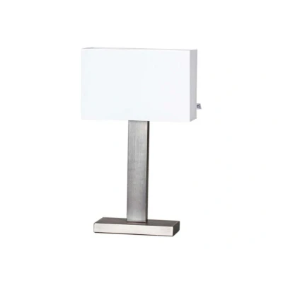 Abbildung von By Rydéns Prime Tischlampe Höhe 47cm nickel/weiß