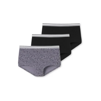 Abbildung von Schiesser 3 PACK Panties multicoloured/grey für Kinder, Größe: 152, Multi coloured/grey