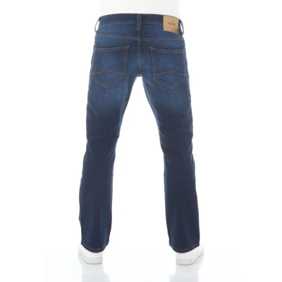 Abbildung von Mustang Oregon Jeans Bootcut, Herren, Größe: 36x30, Dark blue denim