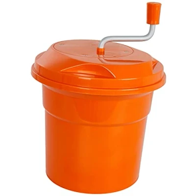 Abbildung von Saro 357 1000 Salatschleuder Modell Rena 121, 12 L, Orange
