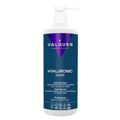 Abbildung von Valquer Hyaluronsäure Maske. Zusätzliche Feuchtigkeit und Vitalität. Für alle Haartypen. Null% 975 ml