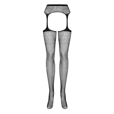 Abbildung von Sexy Strapsstrumpfhose Schwarz