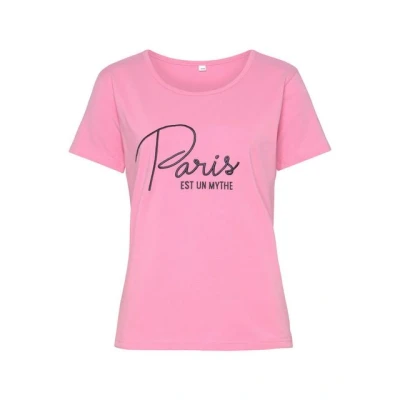 Abbildung von Vivance Kurzarmshirt &quot; T Shirt&quot;, mit Stickerei, Loungewear