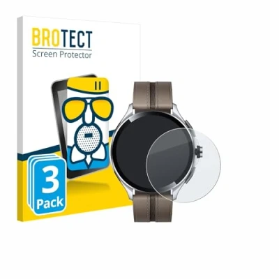 Abbildung von BROTECT Entspiegelungs Schutzglas für Xiaomi Watch 2 Pro (3 Stück) Schutz Folie Panzerfolie Glas Matt [Extrem Kratzfest 9H, Anti Reflex]