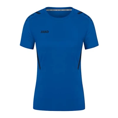 Abbildung von JAKO Challenge Tshirt print, Damen, Größe: 42, Blau