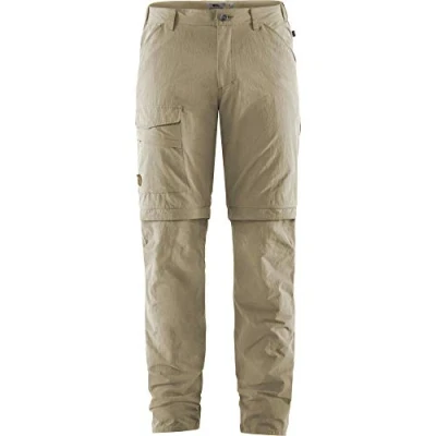 Abbildung von Fjallraven Herren Sport Trousers Travellers MT Zip Off TRS M, Light Beige, 58, 84755