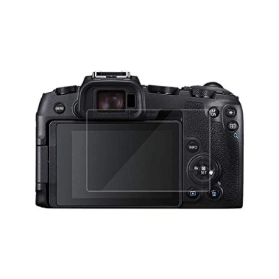 Abbildung von kinokoo Gehärtetes Glas für Canon EOS RP Kristallklarer Film Displayschutzfolie Blasenfrei/Kratzfest(2er Pack)