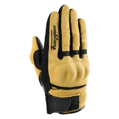 Abbildung von Furygan Jet D3O Lady Damen Motorradhandschuhe Handfläche aus 100% Leder Taktil Komfort Sommerhandschuhe Atmungsaktiv &amp; leicht Mittelhandschutz d30