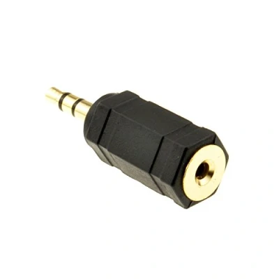Abbildung von 2,5 mm Stereo Buchse Zum 3,5 Klinkenstecker Stecker Audio Kabel Adapter Vergoldeten Vergoldete