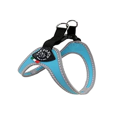 Abbildung von Tre Ponti Geschirr für Hunde / Farbe Blau Gr.2 bis ca. 5kg Brustumfang 33 37cm