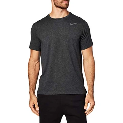 Abbildung von Nike Herren Breathe T Shirt, Black Heather/M, XL