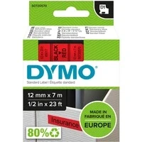 Abbildung von Dymo 45017 (S0720570) (12 mm) Schwarz bis rot Tape