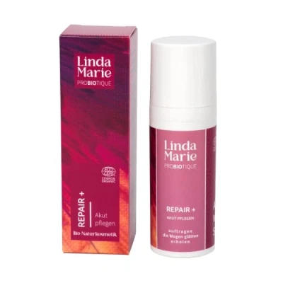 Abbildung von Linda Marie PROBIOTIQUE Akutbalsam Repair + 50ml Balsam für akute Hautnotfälle &amp; irritierte Haut zertifizierte Bio Naturkosmetik vegan ohne Mikroplastik