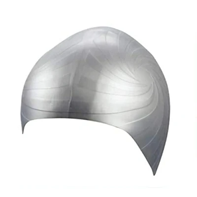 Abbildung von BECO Beermann GmbH &amp; Co. KG Silikonhaube Racer Kappe, Silber/Grau, One Size