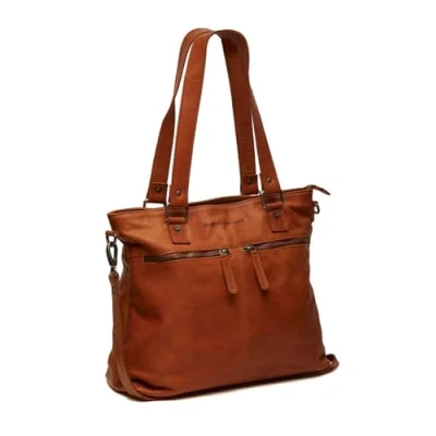 Abbildung von The Chesterfield Brand Laptopfach Shopping Bag, Damen, Größe: One Size, Cognac