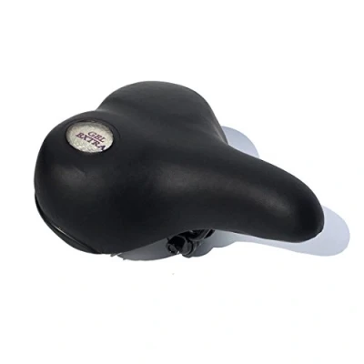 Abbildung von Fahrradsattel Damen/Herren Gel Sattel Comfort Schwarz