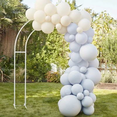 Abbildung von Blaues und weißes Ballon Bogen Kit pro Einheit