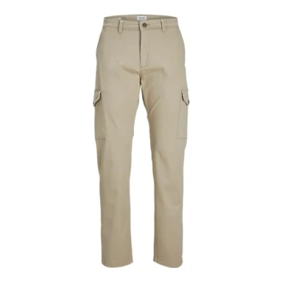 Abbildung von JACK &amp; JONES Herren Jpstollie Jjbowie Cargo Noos Cargohose, Crockery, 33W / 36L