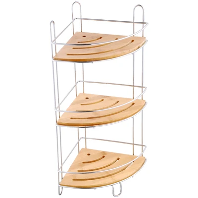 Abbildung von MSV Eckregal &quot;Standregal&quot;, 3 Ablagen, 19 x 48 cm