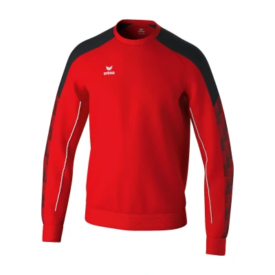Abbildung von Erima Herren EVO Star Funktionelles Sweatshirt (1072412), rot/schwarz, XXL