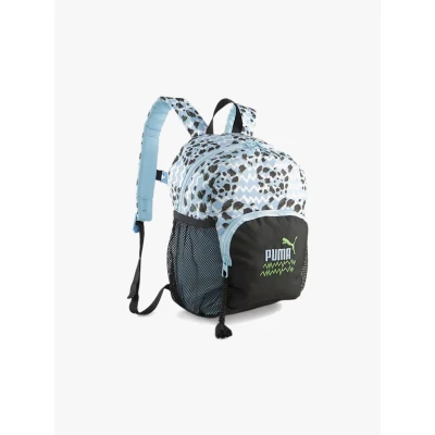 Abbildung von Puma Mixmatch Tagesrucksack für Kinder, Größe: One Size, Black sky blue aop