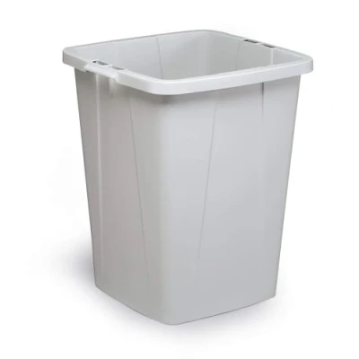 Abbildung von Durable Abfallbehälter Durabin ECO 90L quadratisch grau