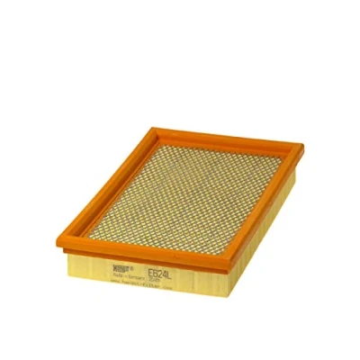 Abbildung von HENGST FILTER E624L Luftfilter 38 150 250 Filtereinsatz MAZDA: MX 5 I, FAMILIA 4, 323 C IV Schrägheck