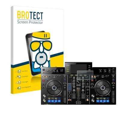 Abbildung von BROTECT Entspiegelungs Schutzglas für Pioneer XDJ RX Schutz Folie Panzerfolie Glas Matt [Extrem Kratzfest 9H, Anti Reflex, Fingerprint]