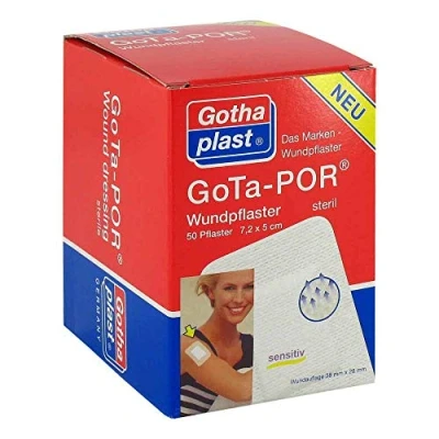 Abbildung von Gota por Wundpflaster 5x7,2 cm steril 50 St