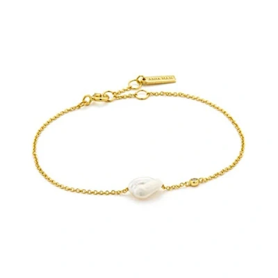 Abbildung von Ania Haie Pearl Armband goldcoloured, Damen, Größe: One Size, Gold coloured