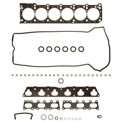 Abbildung von AJUSA 52129300 Dichtungssatz, Zylinderkopf mit Zylinderkopfdichtung, Ventilschaftabdichtung FIBERMAX MERCEDES BENZ: W124 Limousine, Coupe