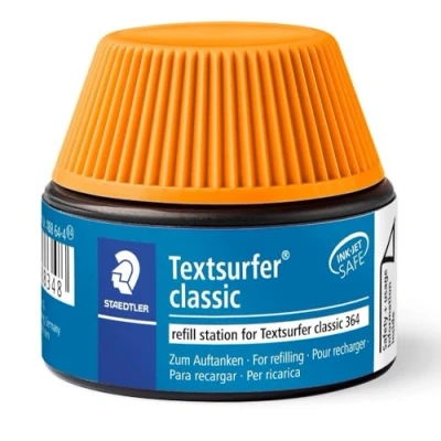 Abbildung von STAEDTLER 488 64 Textsurfer classic Textmarker Nachfüllstation für 364, orange